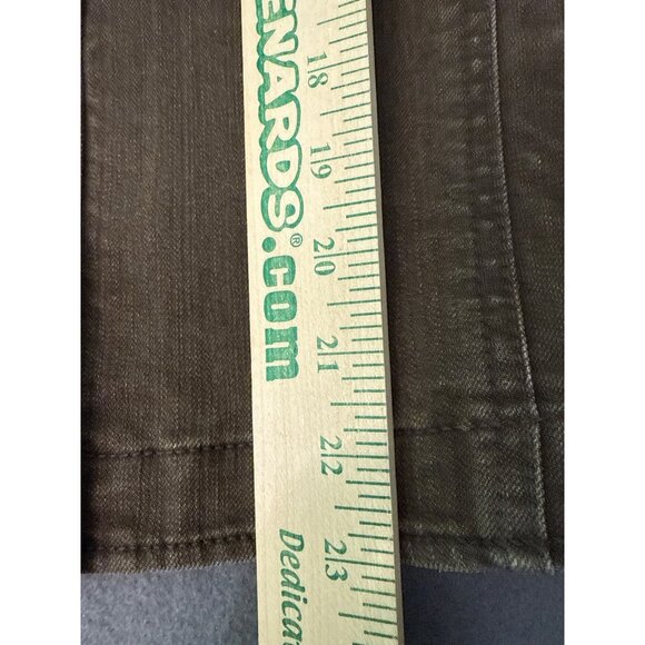 Chicos Additions Brown Button-Front Military-Style Jacket Size 3 Cotton Blend - Picture 8 of 10